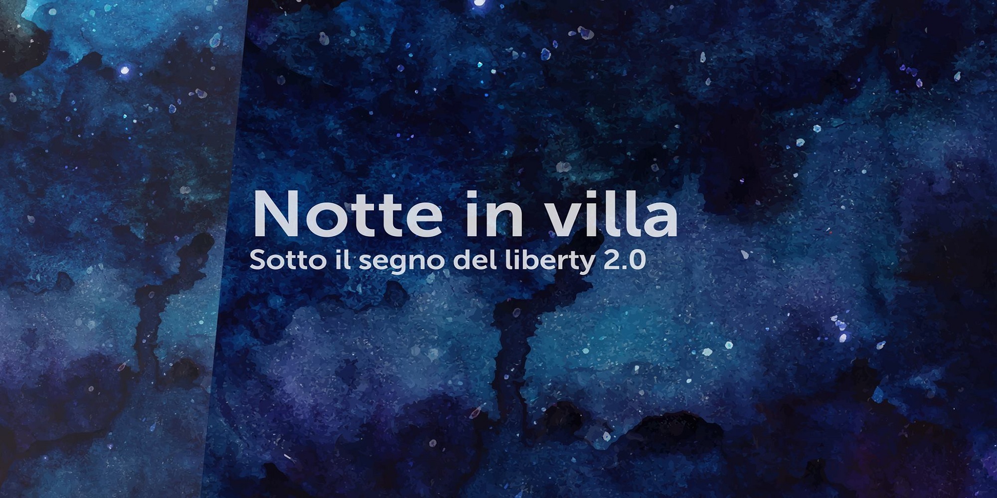ANNUNCIO EVENTO NOTTE IN VILLA