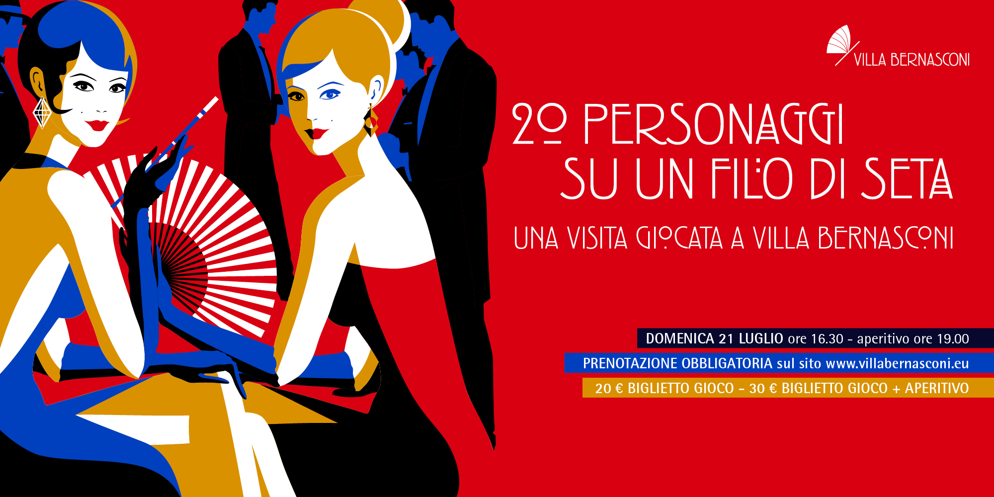 20 personaggi su un filo di seta