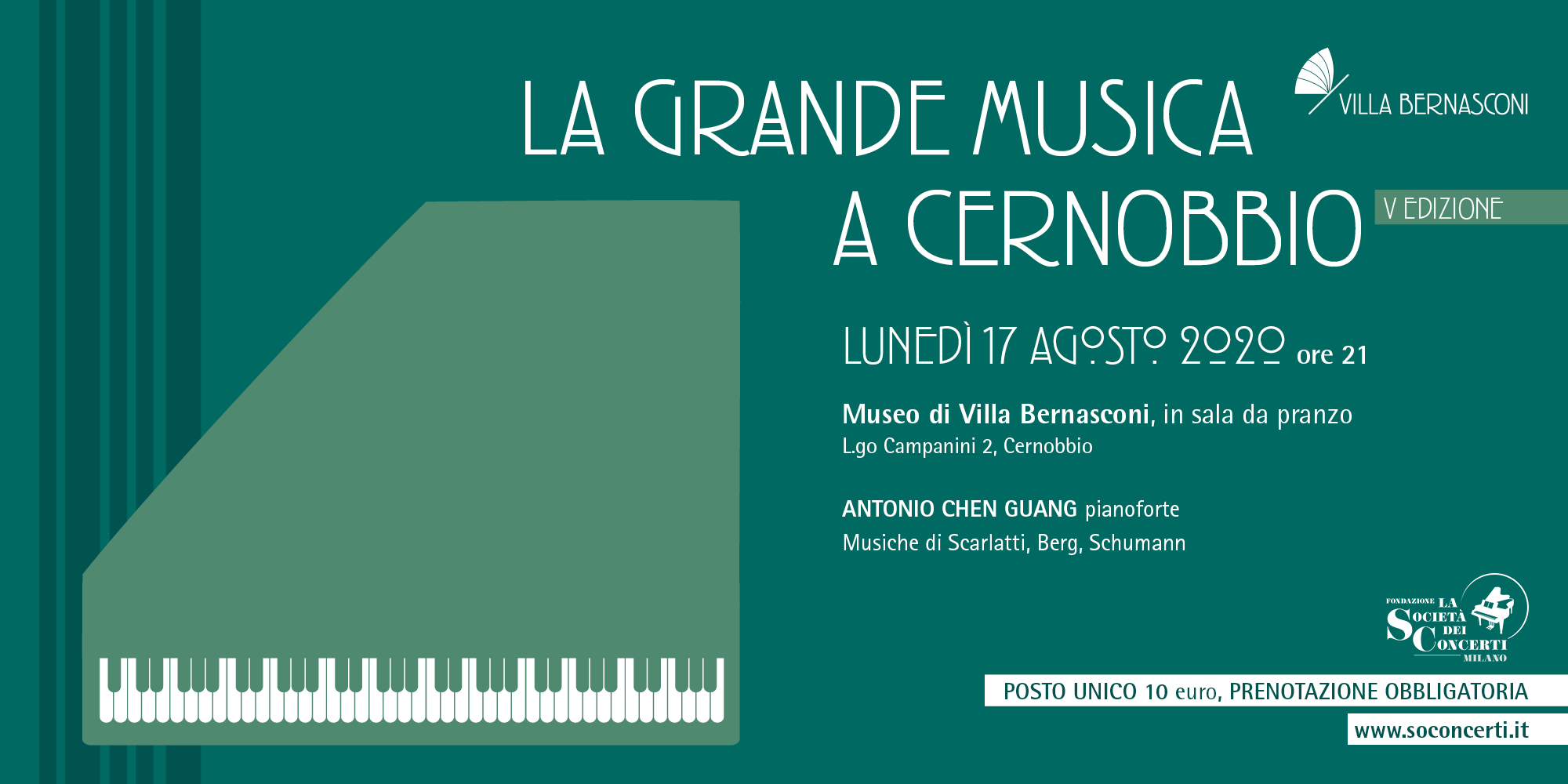 LA GRANDE MUSICA A CERNOBBIO – AGOSTO