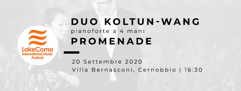 PROMENADE – FLORIAN KOLTUN & XIN WANG (PIANOFORTE A 4 MANI)
