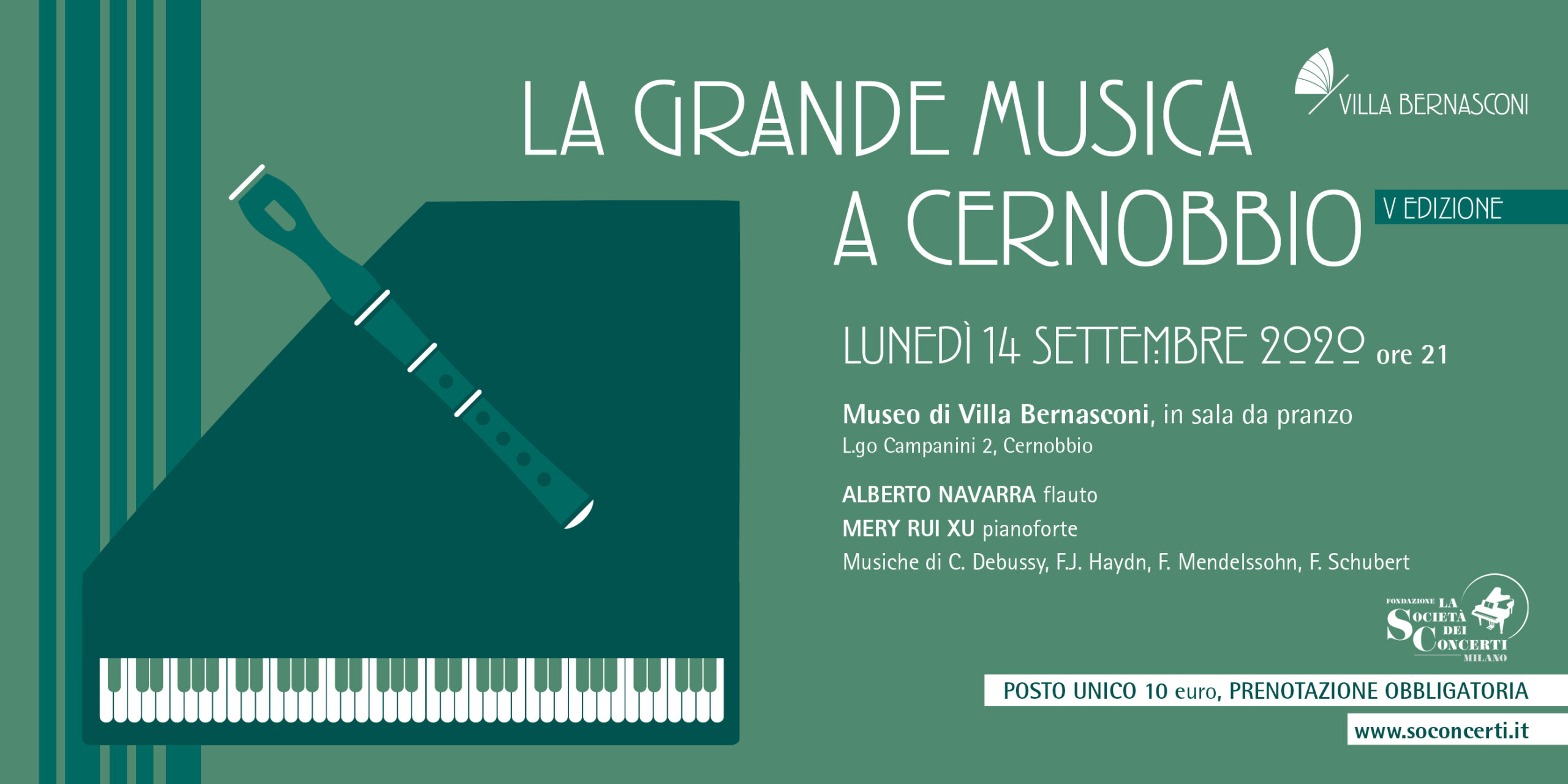 LA GRANDE MUSICA A CERNOBBIO – SETTEMBRE
