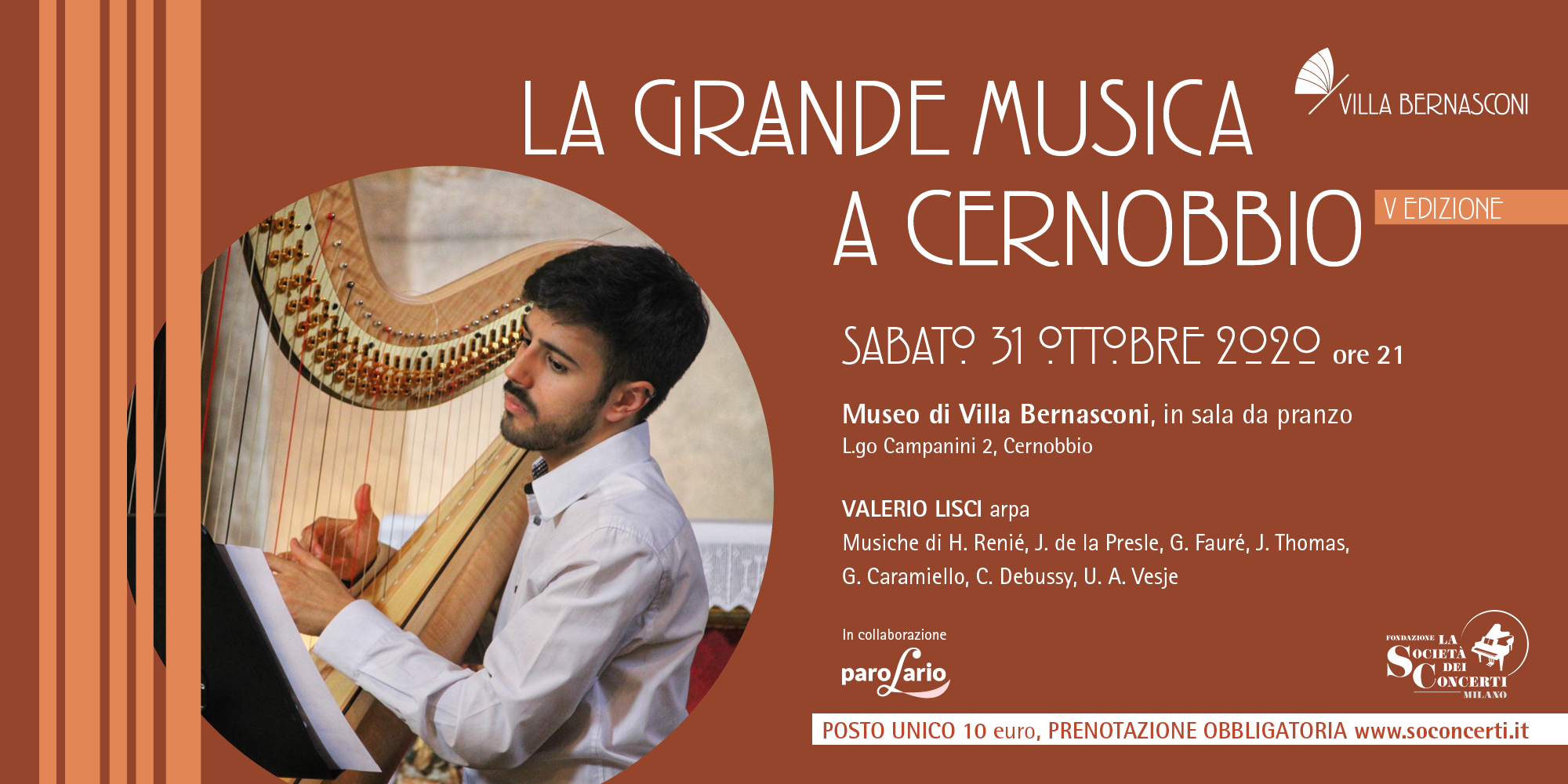 LA GRANDE MUSICA A CERNOBBIO – PAROLARIO