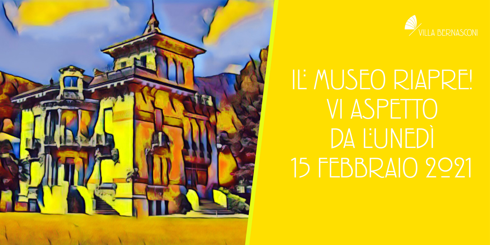 15 FEBBRAIO 2021 -RIAPRE IL MUSEO