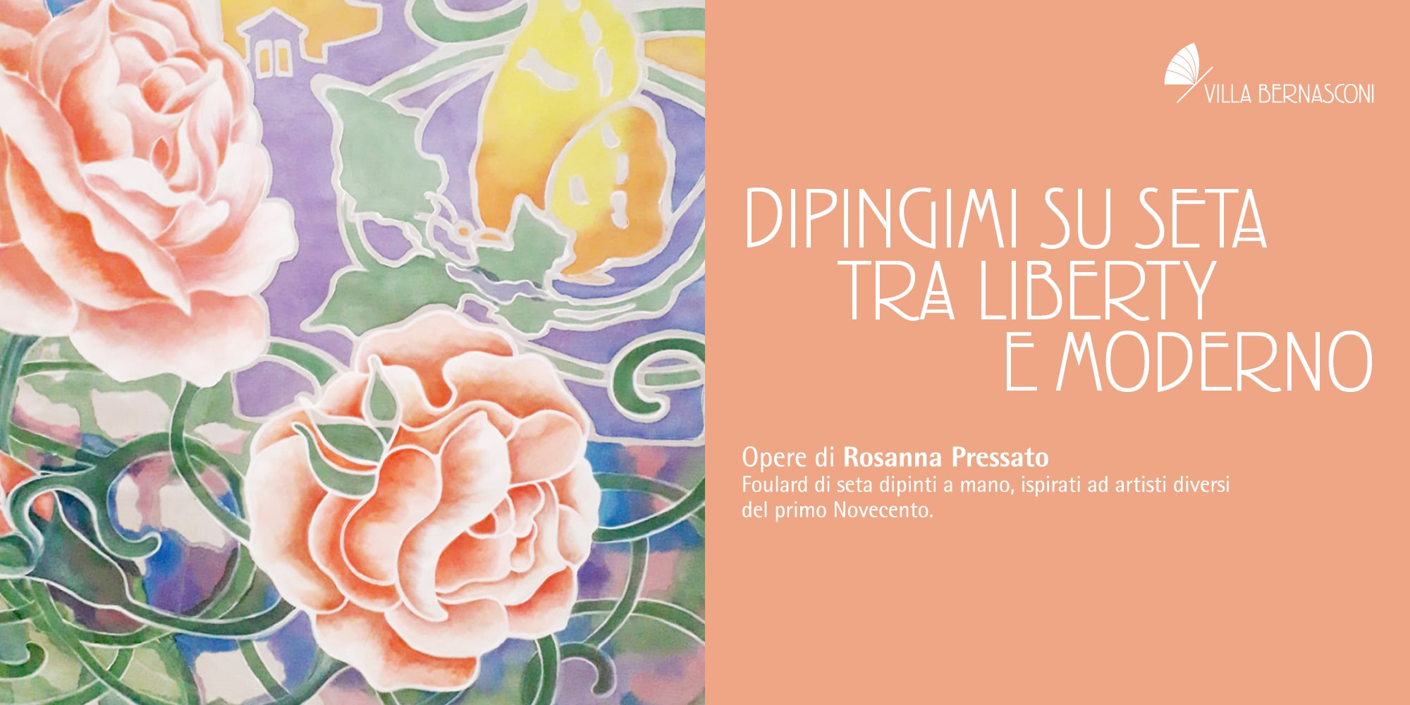AL VIA LA MOSTRA “DIPINGIMI SU SETA : TRA LIBERTY E MODERNO”