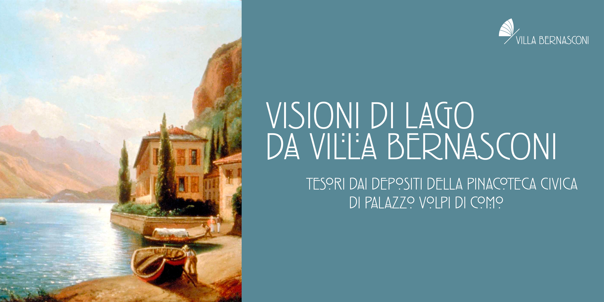 “VISIONI DI LAGO DA VILLA BERNASCONI”: IN MOSTRA FINO AL 9 GENNAIO 2022