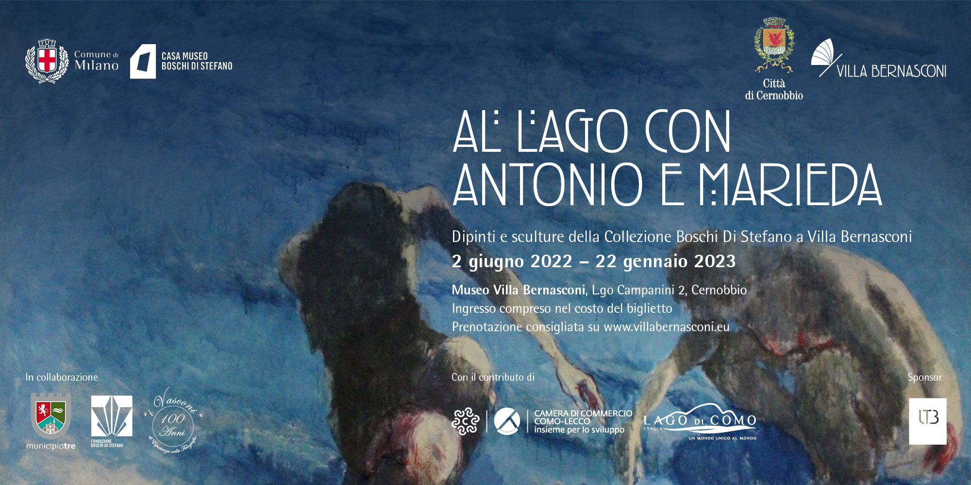 INAUGURAZIONE MOSTRA “AL LAGO CON ANTONIO E MARIEDA”