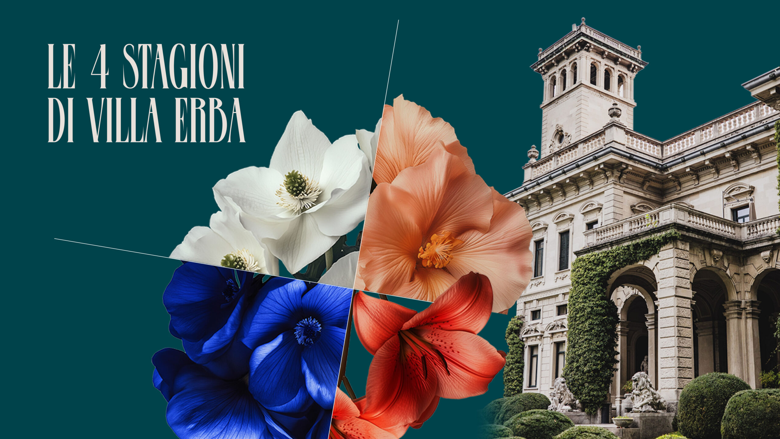 LE QUATTRO STAGIONI DI VILLA ERBA
