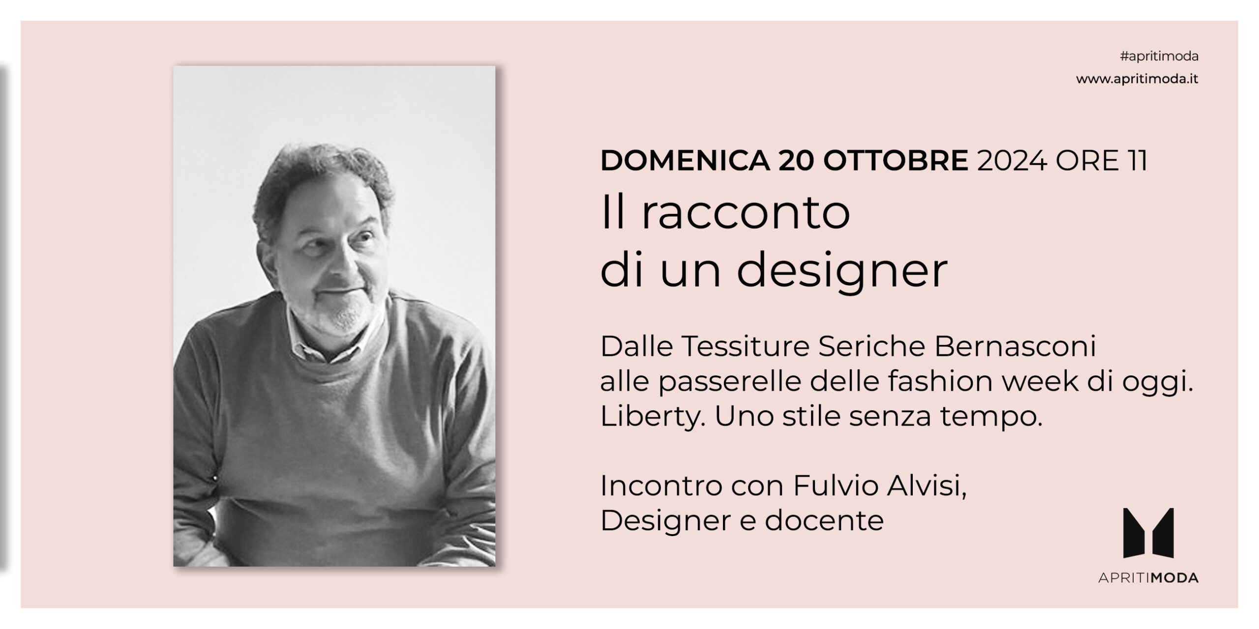 APRITIMODA 2024. WORKSHOP IL RACCONTO DI UN DESIGNER