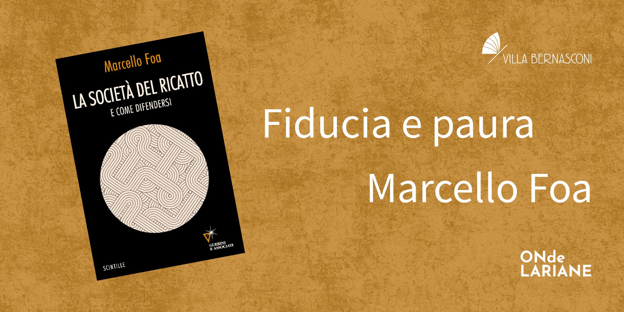 FIDUCIA E PAURA. MARCELLO FOA