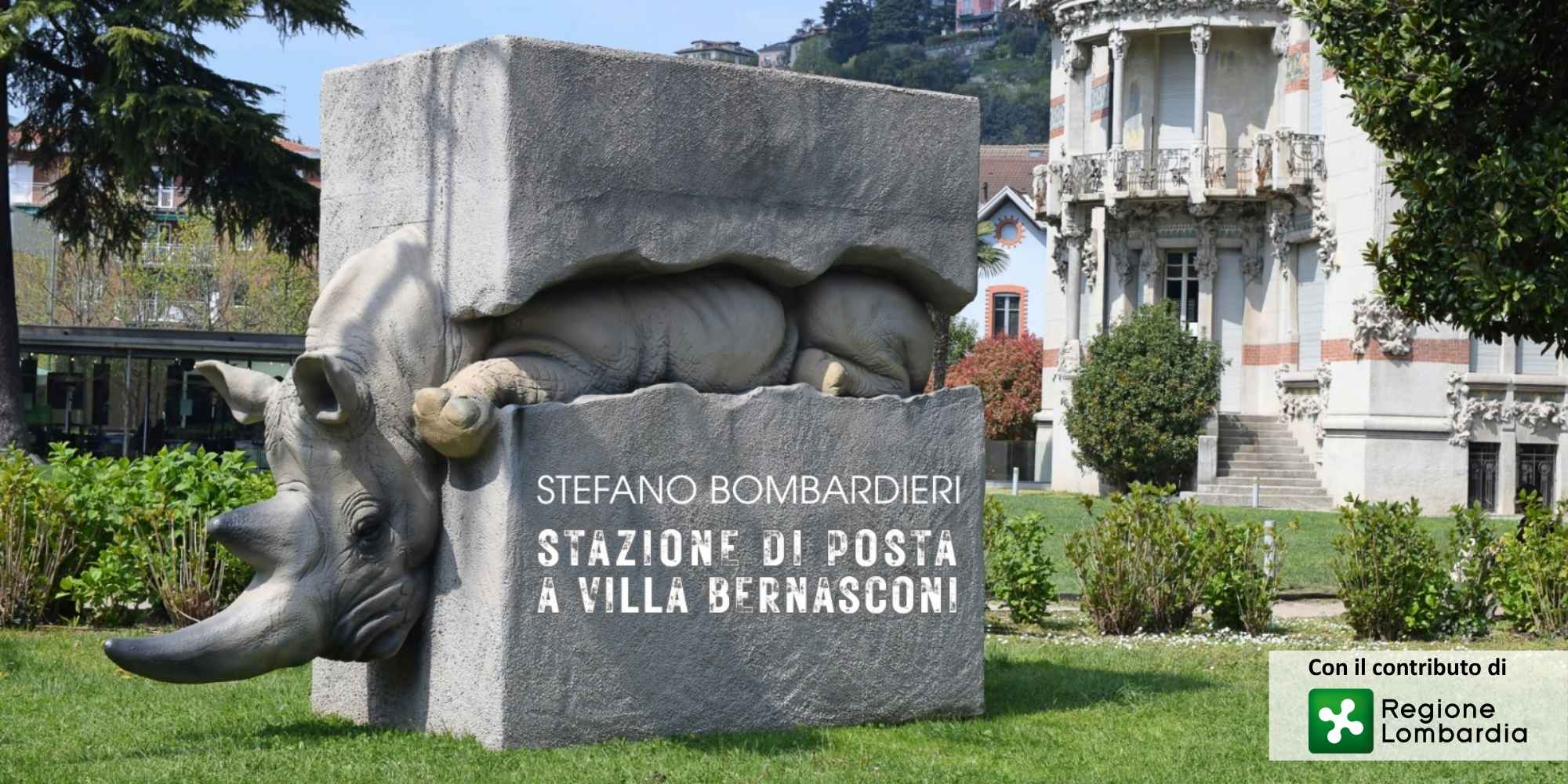 STEFANO BOMBARDIERI. STAZIONE DI POSTA A VILLA BERNASCONI INAUGURAZIONE