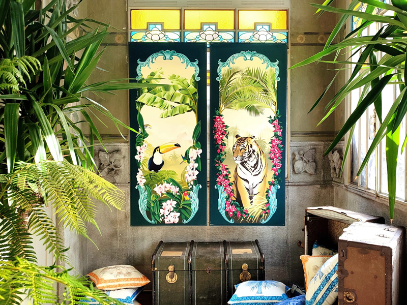 LUGLIO. L’ESTATE TROPICALE IN VILLA È ALL’INSEGNA DELLA FELICITÀ